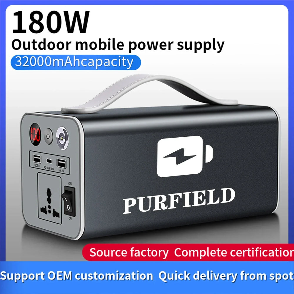 Compact portable power station, 150W to 300W, view 7