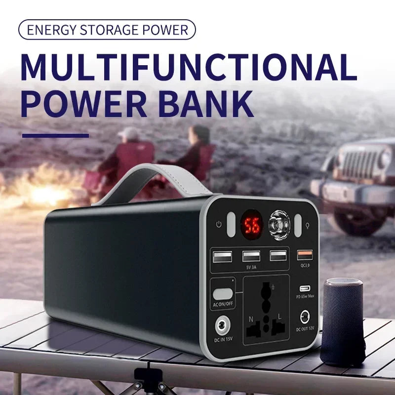 Compact portable power station, 150W to 300W, view 4