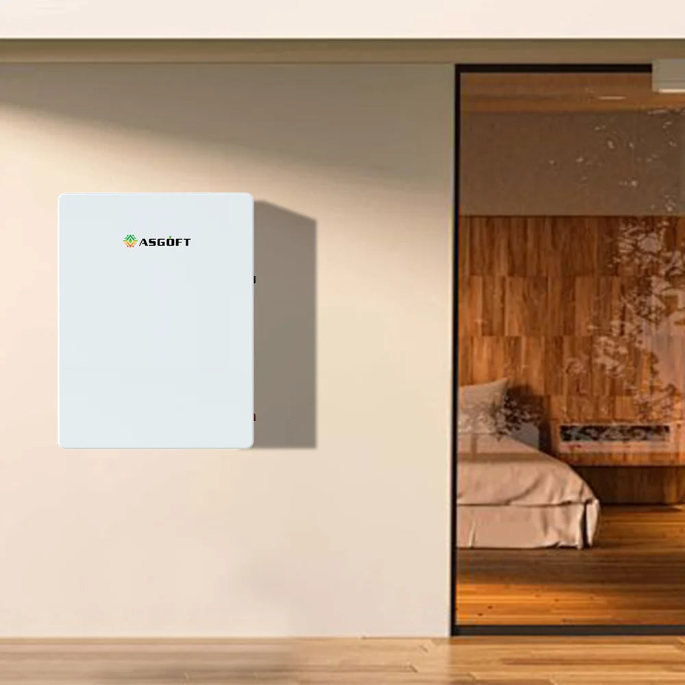 5kWh wall-mounted LiFePO4 home battery, view 4