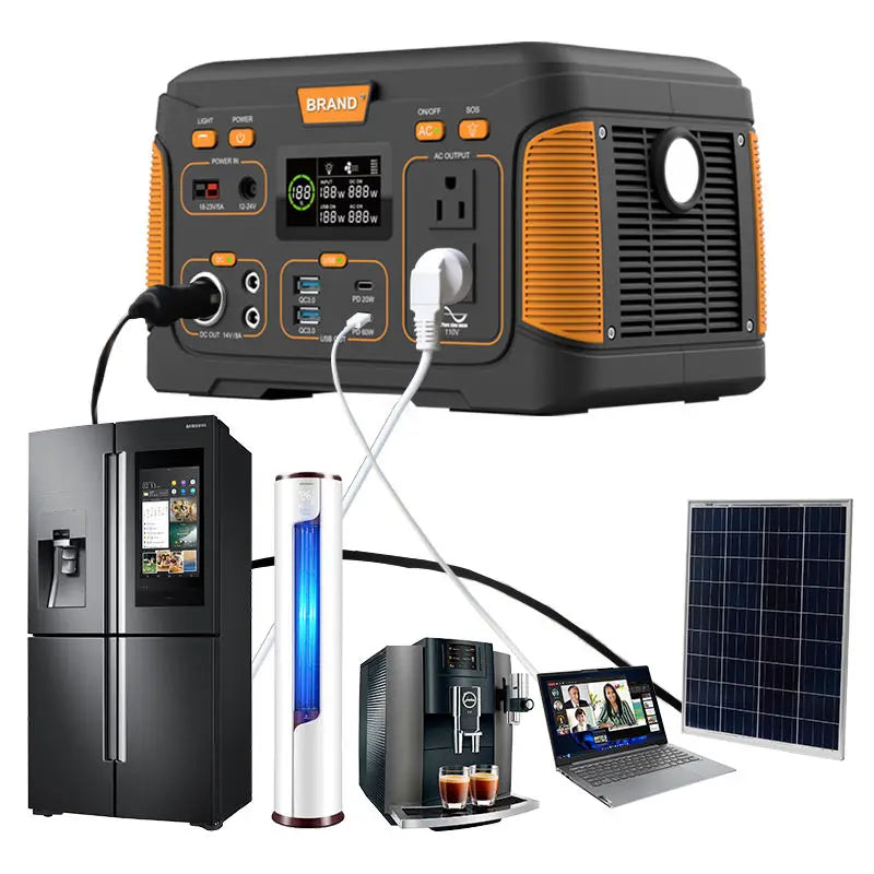 GridBackup Travel Kit – Portable Power Station with Solar Charging Option