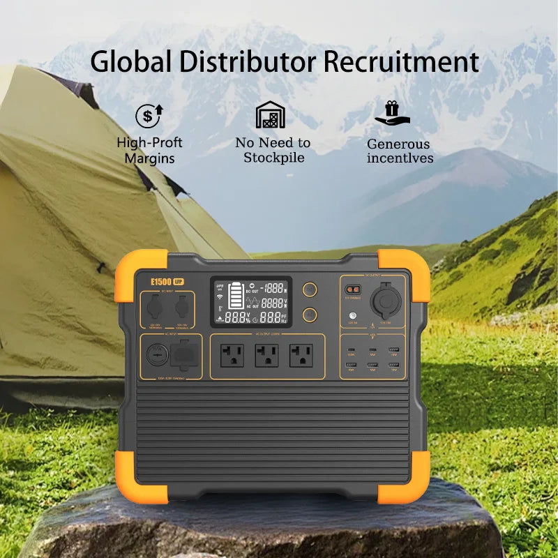 LiFePO4 portable power station, 1024Wh to 3072Wh, view 4
