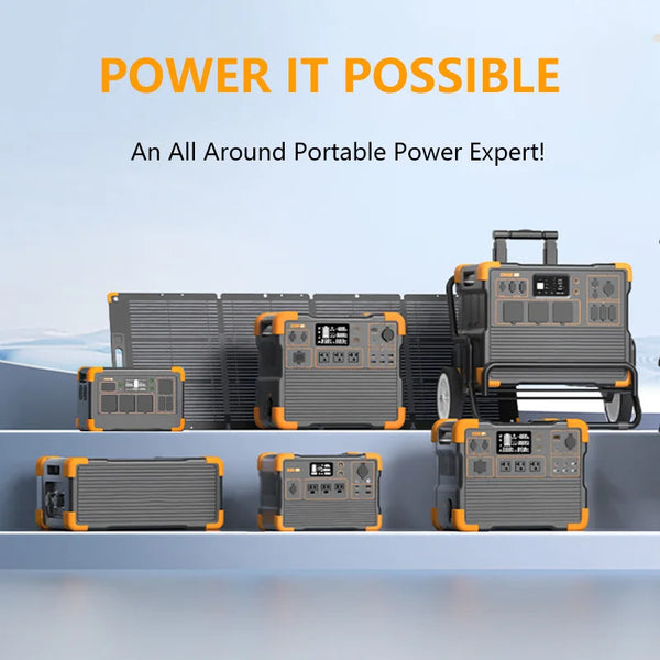 Home Backup Kit: 1024Wh LiFePO4 Power Station + 200W Solar Panel + 5m Cable