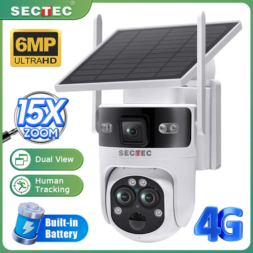 GridBackup Solar Security Camera Pro – 3K Infrared