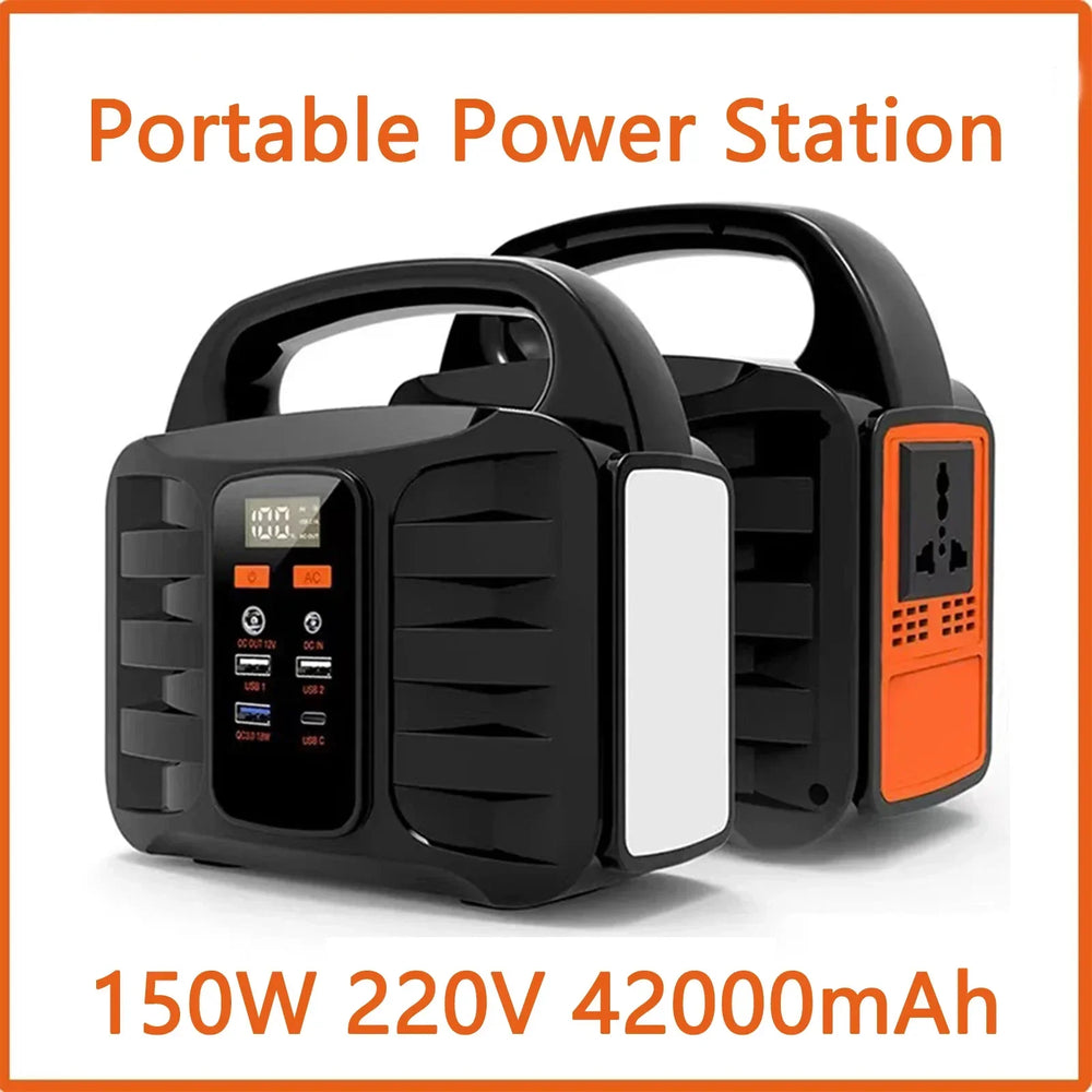 Compact portable power station, 150W to 300W, view 2