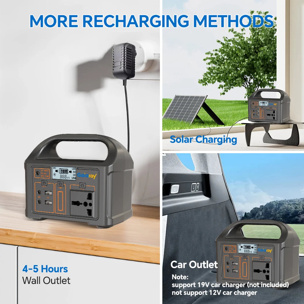 Mini 100W LiFePO4 portable power station, view 6