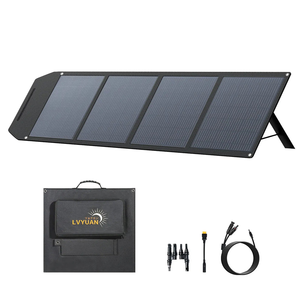 Extended Backup Kit, 200W foldable solar panels